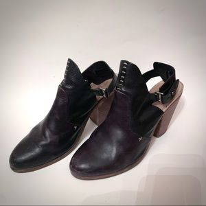 Rag & Bone black leather mules